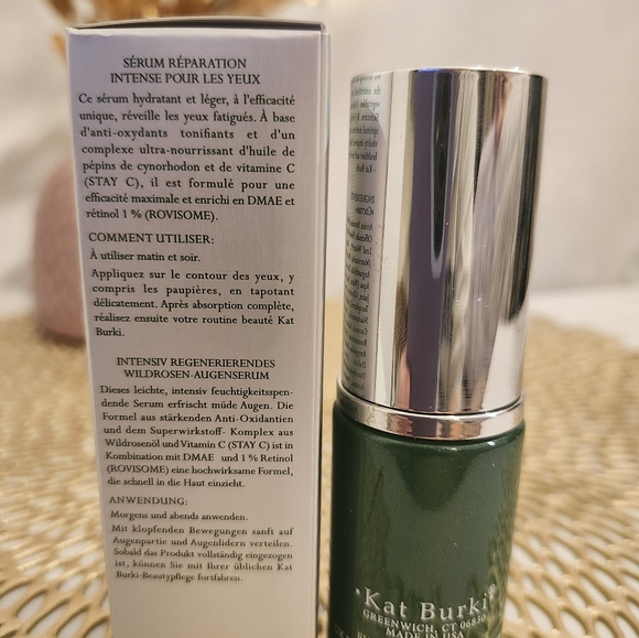 Kat Burki Reversal Rose Hip Intense Recovery Eye Serum .5ml Full Size RV$135 - Picture 4 of 8
